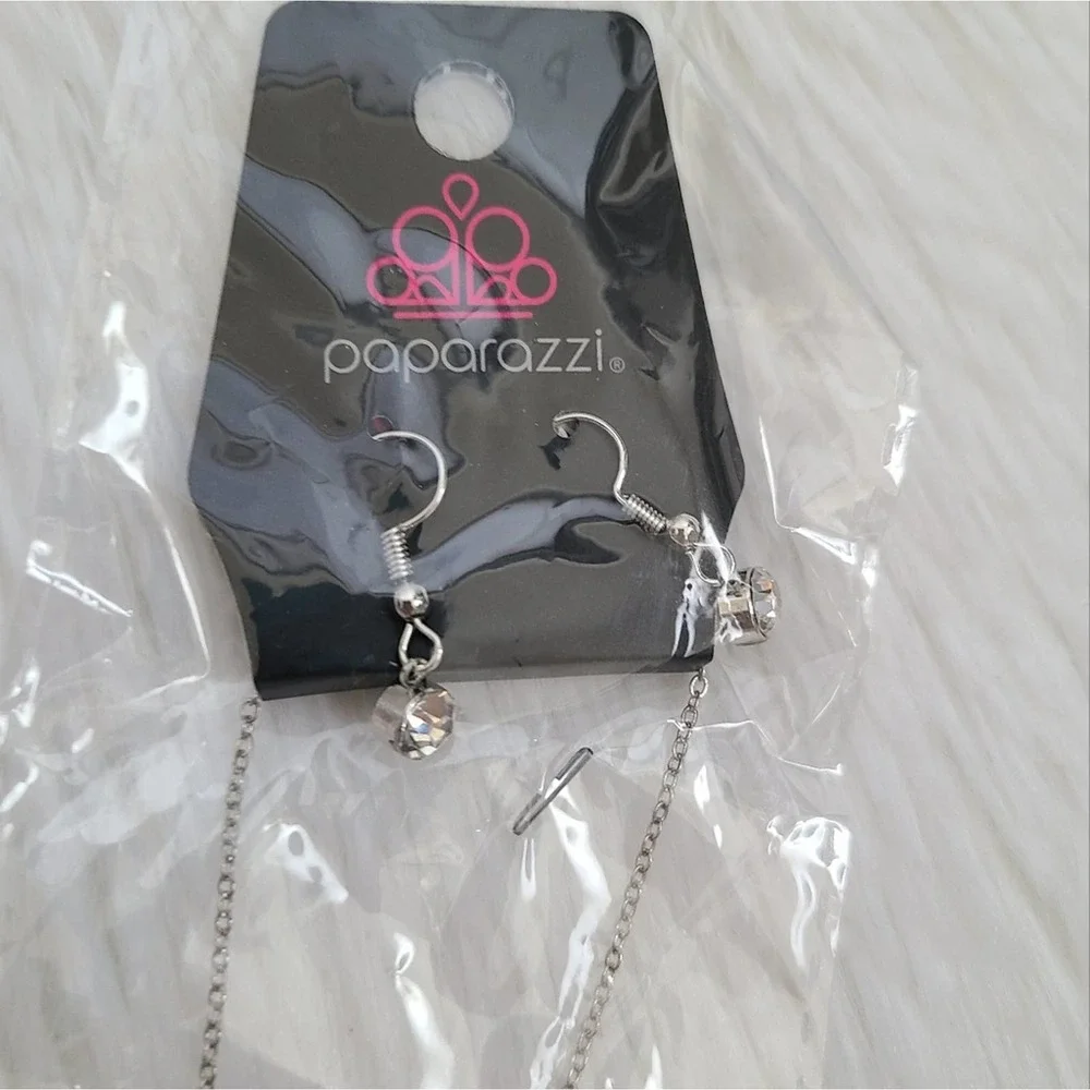 💙 Paparazzi Yellow Stone Necklace And Earrings‎ Jewelry Set NWT (3 For $15]